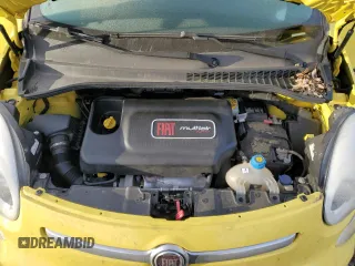 2014 FIAT 500L Trekking with VIN ZFBCFADH5EZ009882, listed as a Copart auction lot 41487155 with 55,122 mi miles and Salvage Title. Bid and sale history available at DreamBid. Image 11.