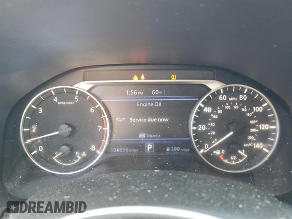 2019 Nissan Altima SV z VIN 1N4BL4DV4KC183875, wystawiony jako Copart lot #49556275 z przebiegiem 108 856 mil mil oraz Szkoda całkowita • Salvage title. Historia ofert i sprzedaży dostępna na DreamBid. Obrazek 9.