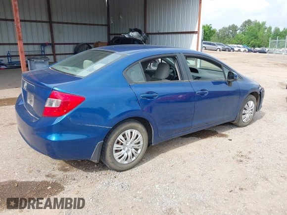 2012 Honda Civic LX z VIN 19XFB2F57CE005209, wystawiony jako IAAI lot #42097362 z przebiegiem 141 749 mil mil oraz . Historia ofert i sprzedaży dostępna na DreamBid. Obrazek 4.