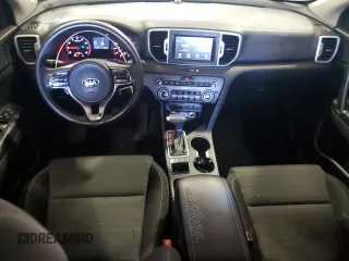 2017 Kia Sportage LX with VIN KNDPMCAC9H7157171, listed as a Copart auction lot 54885905 with 194,496 mi miles and Salvage Title. Bid and sale history available at DreamBid. Image 8.
