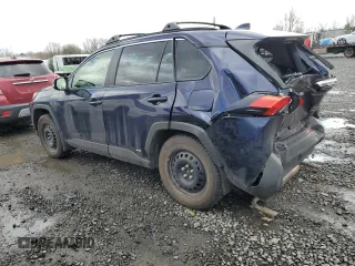 2024 Toyota RAV4 Hybrid XLE Premium with VIN JTMB6RFV4RD151024, listed as a Copart auction lot 46646405 with 3,310 mi miles and Salvage Title. Bid and sale history available at DreamBid. Image 2.