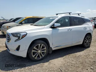 2018 GMC Terrain Denali with VIN 3GKALXEX3JL174423, listed as a Copart auction lot 53532735 with 123,980 mi miles and Salvage title. Bid and sale history available at DreamBid. Image 1.