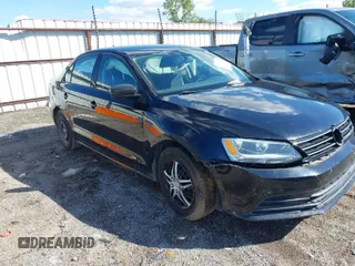 2015 Volkswagen Jetta Sedan 2.0L S w/Technology with VIN 3VW2K7AJ2FM321236, listed as a IAAI auction lot 40432936 with 85,959 mi miles. Bid and sale history available at carsss.com. Image 1.