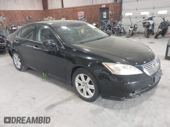2008 Lexus ES 350 with VIN JTHBJ46G482270283, listed as a IAAI auction lot 42174180 with 286,277 mi miles. Bid and sale history available at carsss.com. Image 1.