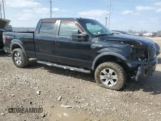2011 Ford F-150 XL with VIN 1FTFW1EF3BFC53325, listed as a Copart auction lot 51282135 with 244,384 mi miles and Salvage Title. Bid and sale history available at carsss.com. Image 4.