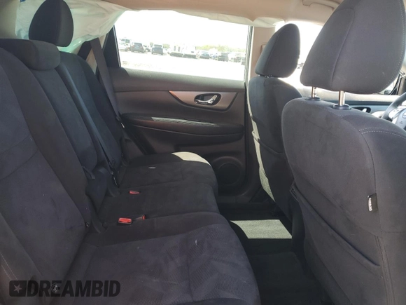 2015 Nissan Rogue SV with VIN KNMAT2MVXFP568267, listed as a Copart auction lot 52093325 with 85,243 mi miles and Salvage Title. Bid and sale history available at DreamBid. Image 11.