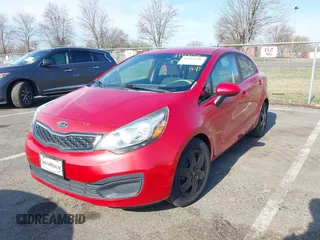 2013 Kia Rio EX with VIN KNADN4A31D6104127, listed as a IAAI auction lot 41914196 with 98,996 mi miles and . Bid and sale history available at DreamBid. Image 2.