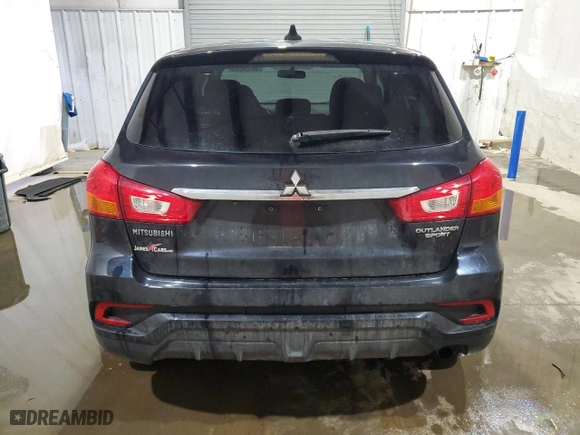 2018 Mitsubishi Outlander Sport ES 2.0 with VIN JA4AP3AU8JU003977, listed as a Copart auction lot 88050205 with 46,336 mi miles and Non Repairable. Bid and sale history available at carsss.com. Image 6.