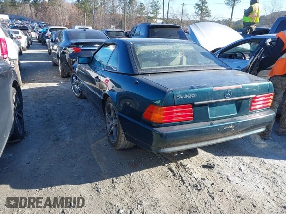 1995 Mercedes-Benz SL with VIN WDBFA63E5SF117797, listed as a IAAI auction lot 41650927 with Not provided miles and . Bid and sale history available at DreamBid. Image 3.