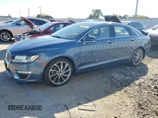 2019 Lincoln MKZ Reserve I with VIN 3LN6L5D94KR628326, listed as a Copart auction lot 76389274 with 56,194 mi miles and Salvage Title. Bid and sale history available at carsss.com. Image 1.