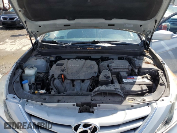 2013 Hyundai Sonata GLS with VIN 5NPEB4AC8DH640529, listed as a Copart auction lot 51281265 with 26,193 mi miles and Salvage Title. Bid and sale history available at carsss.com. Image 11.