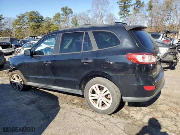 2010 Hyundai Santa Fe SE with VIN 5NMSH4AG7AH387197, listed as a Copart auction lot 87898465 with 161,975 mi miles and Salvage Title. Bid and sale history available at carsss.com. Image 2.