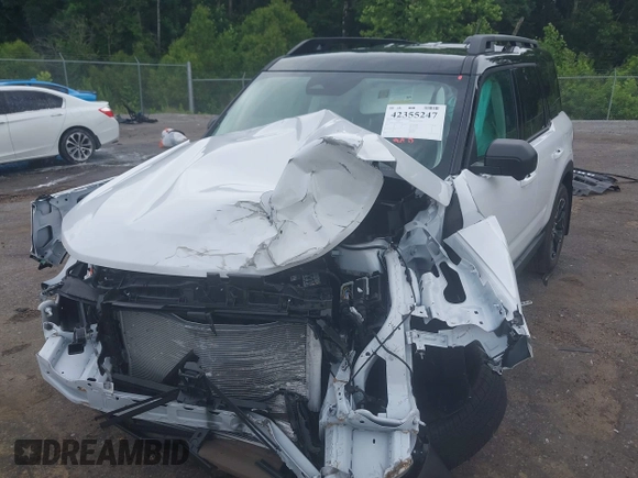 2025 Ford Bronco Sport Outer Banks with VIN 3FMCR9CN7SRE28578, listed as a IAAI auction lot 42355247 with 2,961 mi miles and . Bid and sale history available at DreamBid. Image 6.