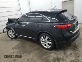 2013 Infiniti FX with VIN JN8CS1MW1DM170916, listed as a Copart auction lot 72916784 with 149,241 mi miles and Salvage Title. Bid and sale history available at DreamBid. Image 2.