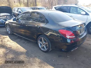 2018 Mercedes-Benz C 300 with VIN 55SWF4KB6JU235244, listed as a IAAI auction lot 41974700 with 76,134 mi miles and . Bid and sale history available at DreamBid. Image 3.