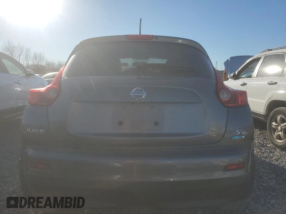 2014 Nissan Juke S with VIN JN8AF5MR2ET353388, listed as a Copart auction lot 45502525 with 170,773 mi miles and Salvage Title. Bid and sale history available at DreamBid. Image 6.