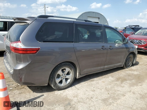 2017 Toyota Sienna LE Auto Access Seat with VIN 5TDKZ3DC9HS783705, listed as a Copart auction lot 57163325 with 165,996 mi miles and Salvage title. Bid and sale history available at DreamBid. Image 3.