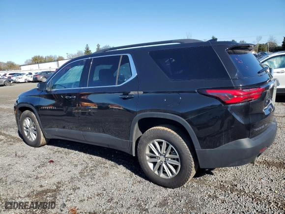 2023 Chevrolet Traverse LT Leather with VIN 1GNEVHKWXPJ282778, listed as a Copart auction lot 80594534 with 33,110 mi miles and Salvage Title. Bid and sale history available at carsss.com. Image 2.