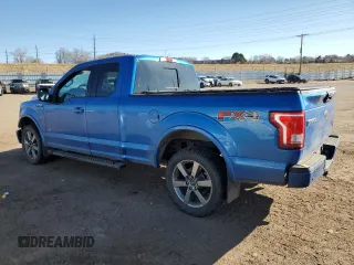 2015 Ford F-150 XLT with VIN 1FTFX1EG0FKE86579, listed as a Copart auction lot 47686495 with Not Provided miles and Salvage Title. Bid and sale history available at carsss.com. Image 2.