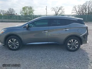 2017 Nissan Murano SV with VIN 5N1AZ2MG4HN137420, listed as a IAAI auction lot 41933199 with 65,025 mi miles. Bid and sale history available at carsss.com. Image 15.