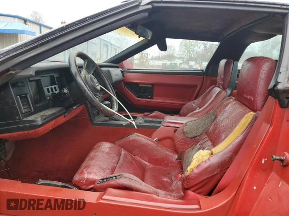 1986 Chevrolet Corvette with VIN 1G1YY0784G5101443, listed as a Copart auction lot 52907305 with 126,996 mi miles and Clean Title. Bid and sale history available at carsss.com. Image 7.
