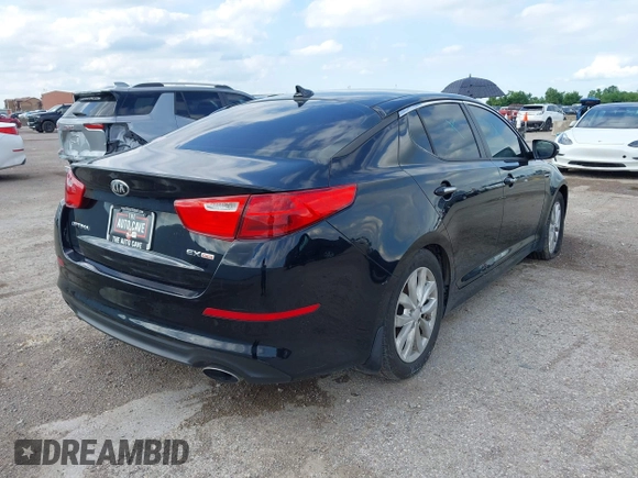 2015 Kia Optima EX with VIN 5XXGN4A75FG357829, listed as a IAAI auction lot 42302163 with 115,277 mi miles and . Bid and sale history available at DreamBid. Image 4.