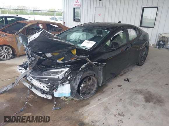 2024 Toyota Prius LE with VIN JTDACAAU3R3032357, listed as a IAAI auction lot 41914598 with 15,360 mi miles and . Bid and sale history available at DreamBid. Image 16.
