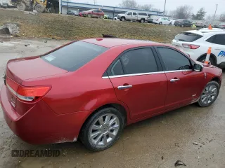 2011 Lincoln MKZ Hybrid with VIN 3LNDL2L36BR752620, listed as a Copart auction lot 40124264 with 136,624 mi miles and Salvage Title. Bid and sale history available at carsss.com. Image 3.