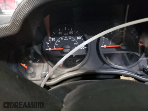 2008 Jeep Wrangler X with VIN 1J4FA24168L618711, listed as a Copart auction lot 48112525 with Not Provided miles and Salvage Title. Bid and sale history available at DreamBid. Image 9.