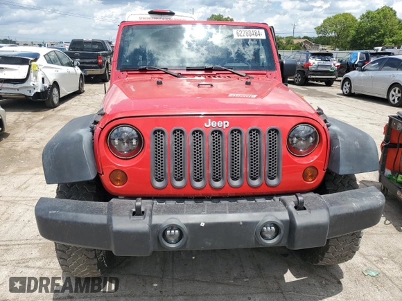 2009 Jeep Wrangler Rubicon with VIN 1J4GA64129L708452, listed as a Copart auction lot 62280484 with 103,714 mi miles and Clean Title. Bid and sale history available at DreamBid. Image 5.