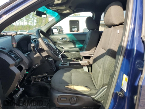 2016 Ford Utility Police Interceptor with VIN 1FM5K8AR5GGA71896, listed as a Copart auction lot 81065904 with 160,882 mi miles and Salvage Title. Bid and sale history available at carsss.com. Image 7.