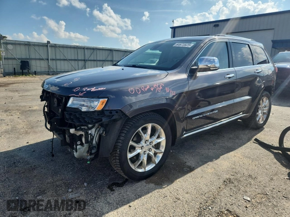 2014 Jeep Grand Cherokee Summit with VIN 1C4RJFJMXEC422730, listed as a Copart auction lot 64673525 with 145,761 mi miles and Non repairable. Bid and sale history available at DreamBid. Image 1.