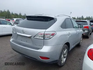 2010 Lexus RX 350 with VIN 2T2BK1BA7AC027696, listed as a IAAI auction lot 42170981 with 153,033 mi miles and . Bid and sale history available at DreamBid. Image 4.