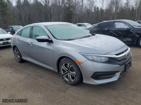 2018 Honda Civic Sedan LX with VIN 2HGFC2F56JH577033, listed as a Copart auction lot 52531435 with 42,799 mi miles and Non Repairable. Bid and sale history available at carsss.com. Image 4.