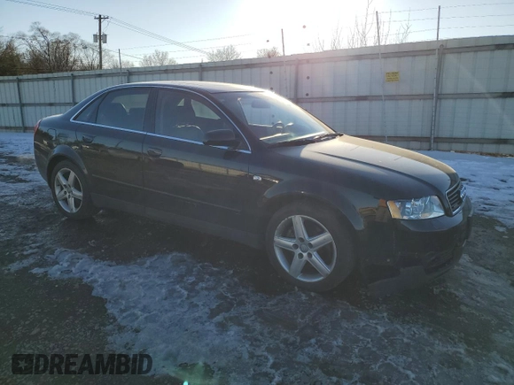 2003 Audi A4 3.0L with VIN WAULT68EX3A338850, listed as a Copart auction lot 42708585 with 54,420 mi miles and Salvage Title. Bid and sale history available at carsss.com. Image 4.