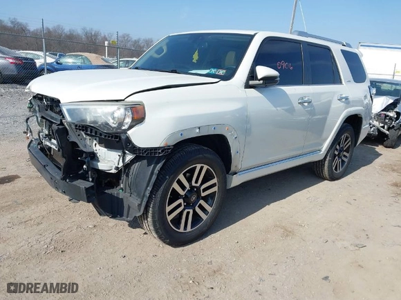 2016 Toyota 4Runner Limited with VIN JTEBU5JRXG5363115, listed as a IAAI auction lot 41800906 with 143,112 mi miles. Bid and sale history available at carsss.com. Image 2.