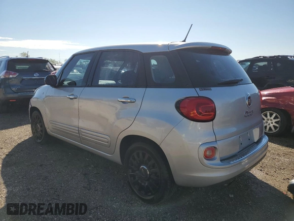 2015 FIAT 500L Pop with VIN ZFBCFAAH0FZ035988, listed as a Copart auction lot 72467544 with 50,168 mi miles and Salvage Title. Bid and sale history available at carsss.com. Image 2.
