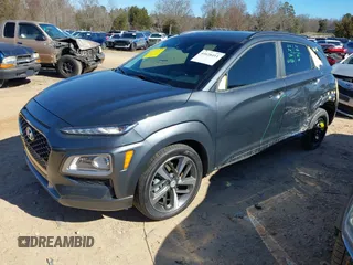 2020 Hyundai Kona Limited z VIN KM8K33A58LU414955, wystawiony jako IAAI lot #41626411 z przebiegiem 49 918 mil mil oraz . Historia ofert i sprzedaży dostępna na DreamBid. Obrazek 2.