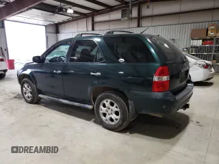 2001 Acura MDX Touring Pkg with VIN 2HNYD186X1H527573, listed as a Copart auction lot 49107615 with 226,545 mi miles and Salvage Title. Bid and sale history available at carsss.com. Image 2.