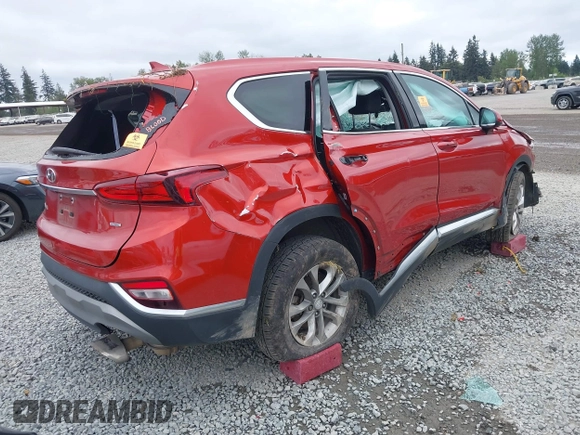 2020 Hyundai Santa Fe SEL with VIN 5NMS3CAD3LH200748, listed as a IAAI auction lot 42134819 with 66,254 mi miles and . Bid and sale history available at DreamBid. Image 4.