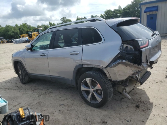 2019 Jeep Cherokee Limited with VIN 1C4PJLDB2KD324295, listed as a Copart auction lot 60706455 with 103,551 mi miles and Non repairable. Bid and sale history available at DreamBid. Image 2.
