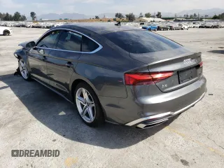 2022 Audi A5 Sportback S line Premium with VIN WAUDACF59NA039235, listed as a Copart auction lot 62306663 with 0 mi miles. Bid and sale history available at carsss.com. Image 2.