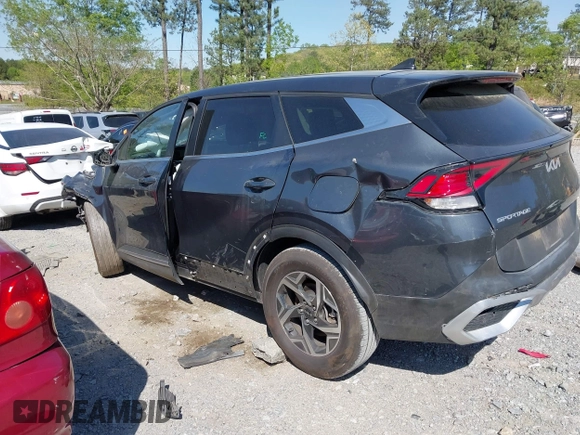 2024 Kia Sportage LX with VIN KNDPUCDF3R7265518, listed as a IAAI auction lot 41830707 with 29,574 mi miles and . Bid and sale history available at DreamBid. Image 14.