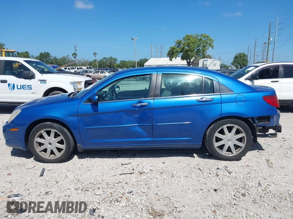 2007 Chrysler Sebring Limited with VIN 1C3LC66M07N550480, listed as a IAAI auction lot 41964858 with 105,316 mi miles and . Bid and sale history available at DreamBid. Image 14.