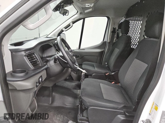 2024 Ford Transit Cargo with VIN 1FTBR1Y88RKA33375, listed as a Copart auction lot 77019444 with 7,771 mi miles and Clean Title. Bid and sale history available at DreamBid. Image 7.