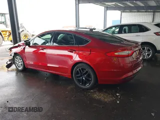 2016 Ford Fusion SE with VIN 3FA6P0HD1GR303639, listed as a IAAI auction lot 42097357 with 35,379 mi miles and . Bid and sale history available at DreamBid. Image 3.