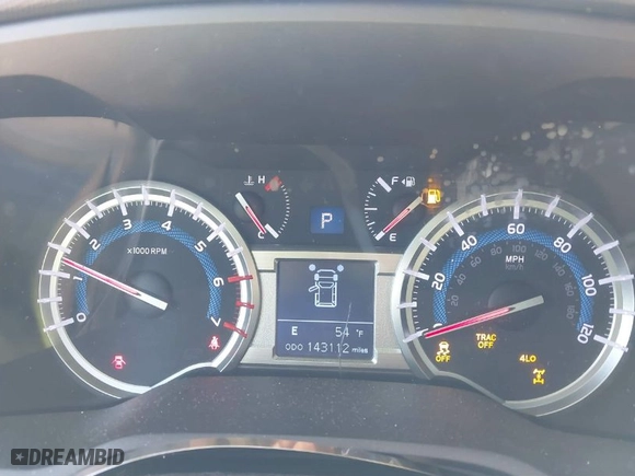 2016 Toyota 4Runner Limited with VIN JTEBU5JRXG5363115, listed as a IAAI auction lot 41800906 with 143,112 mi miles. Bid and sale history available at carsss.com. Image 7.