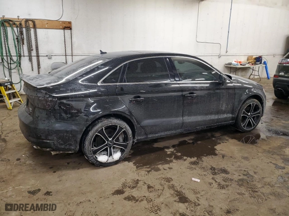 2015 Audi A3 2.0T Premium Plus with VIN WAUEFGFF7F1001140, listed as a Copart auction lot 45404125 with 0 miles and Salvage Title. Bid and sale history available at carsss.com. Image 3.