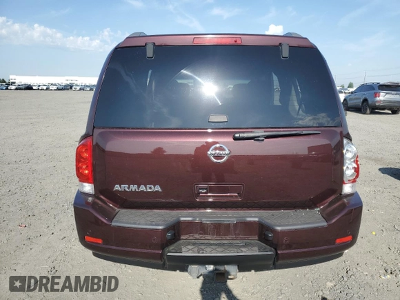 2015 Nissan Armada Platinum z VIN 5N1AA0NC6FN606043, wystawiony jako Copart lot #60546925 z przebiegiem 98 909 mil mil oraz Szkoda całkowita • Salvage title. Historia ofert i sprzedaży dostępna na DreamBid. Obrazek 6.