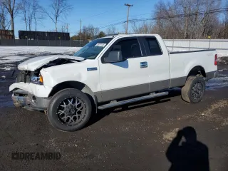 2006 Ford F-150 XLT with VIN 1FTPX145X6NB15870, listed as a Copart auction lot 45870145 with 218,990 mi miles and Salvage Title. Bid and sale history available at carsss.com. Image 1.